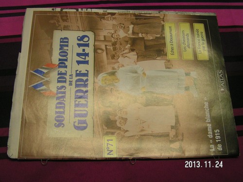 Fascicule soldats plomb guerre - fascicule,