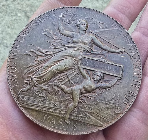 Médaille bronze exposition - médaille, en