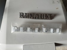  2 Emblèmes  Logo Sigle Insigne Monogramme  RENAULT
