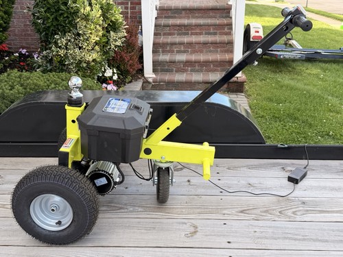 Electric trailer dolly used