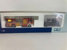 Camion de pompier  Magirus DLK 32 - SDIS Vosges Rietze 68495 - HO : 1/87