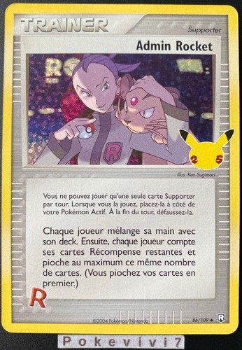 Carte pokemon admin - pokemon, rocket