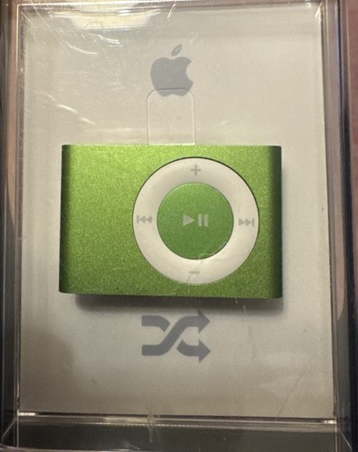 Apple ipod shuffle green 2nd - apple,