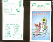 FRANQUIN   cartes doubles  lot