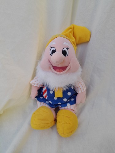 Peluche joyeux blanche neige - joyeux,