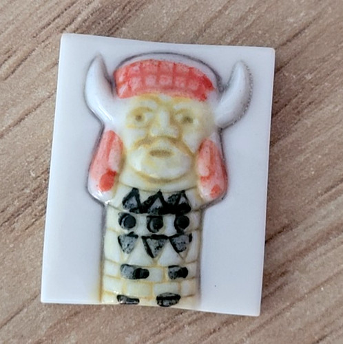 Fève fleur argile totem - fève,
