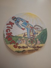 Autocollant - KicKers - Stickers Rond Vintage Années 70 VTT Cross
