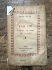 VIVIER EUGÈNE - Très peu de