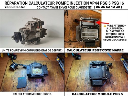 Réparation calculateur pompe - réparation,
