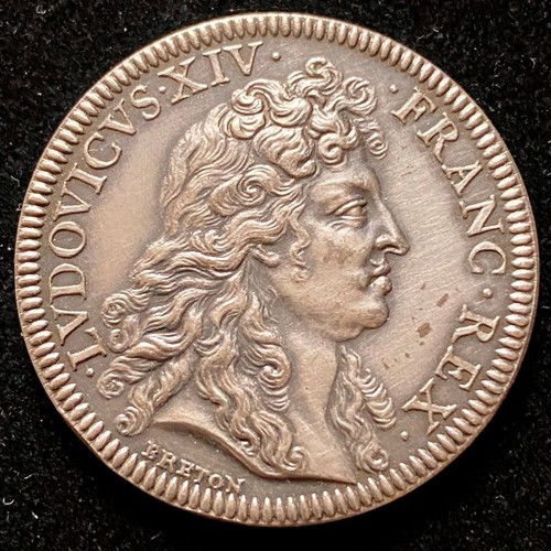 Médaille louis xiv comédien - médaille,