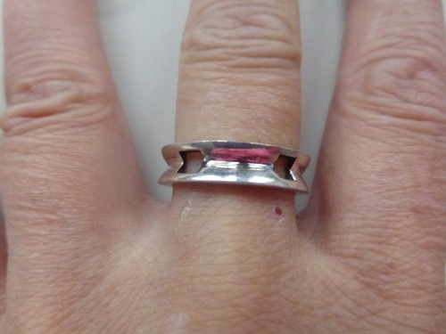 Bague alliance argent - bague, massif