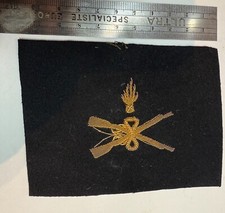 FRANCE INSIGNE TISSU ARMURIER