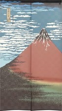 Rideau tapisserie japonais
