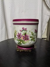 CACHE POT PORCELAINE LIMOGES