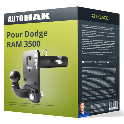Attelage pour dodge - attelage, 3500