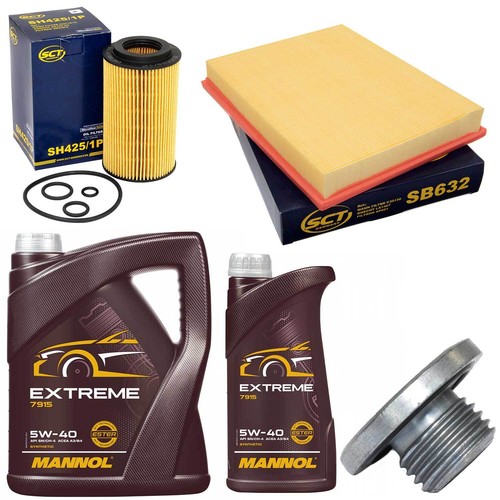 Huile moteur set - moteur, filtres