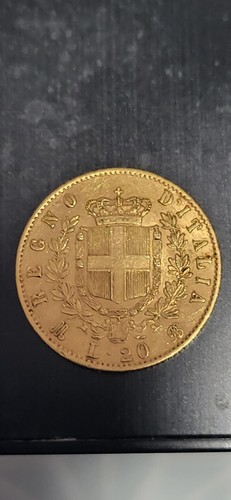 Lire 1873 milan or - 20,
