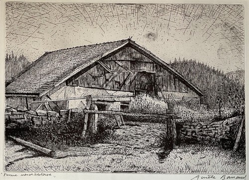 Gravure originale aurèle - gravure,