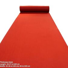 Tapis Rouge Allée Chemin Piste Répéter Présentation pour Mariage Fête Par Mètre