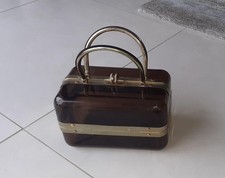 Sac / vanity en lucite ou