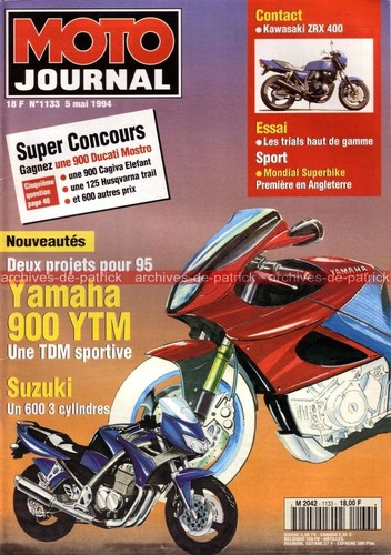 Moto journal 1133 - journal, road
