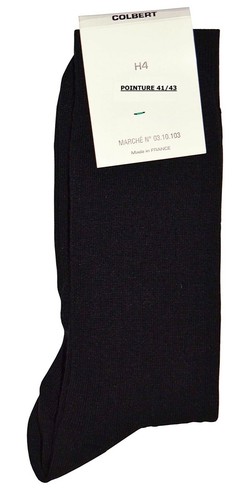 Chaussettes noires tenue - la,