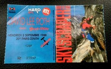 ticket billet stub used place