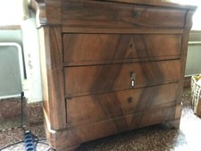 COMMODE LOUIS PHILIPPE PLATEAU BOIS 