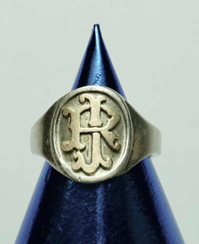 Chevalière argent - chevalière, or