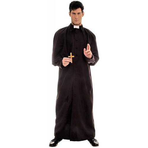 Costume prêtre deluxe - deluxe, pour