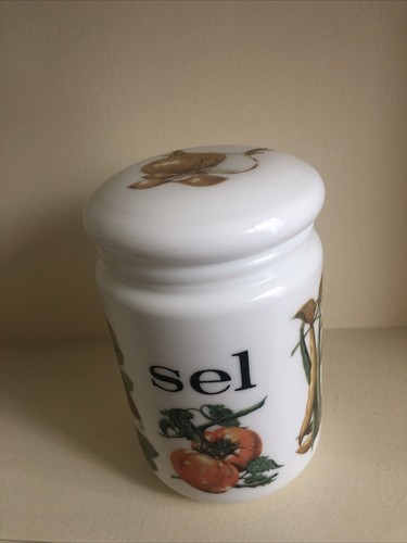Ancien pot gros sel - ancien,