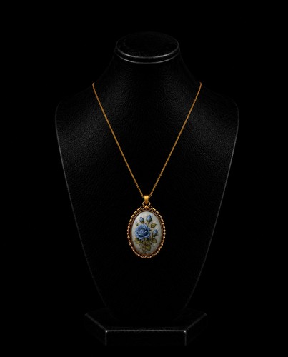Collier plaqué carats - 18,