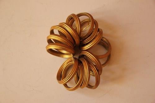 Anneaux anciens rideaux - anciens, en
