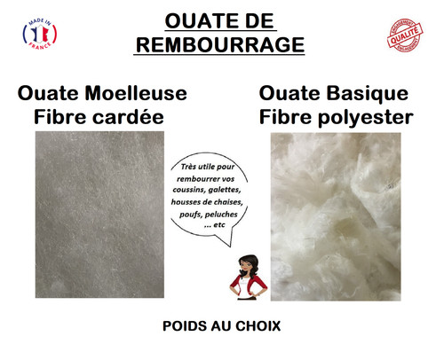 Ouate rembourrage basique - ouate, de