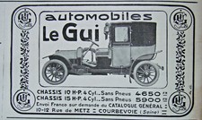 PUBLICITÉ DE PRESSE 1911