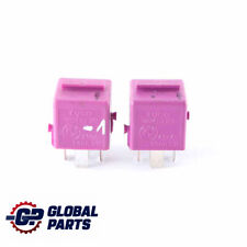 BMW E36 E38 E21 E85 R52 R57 2x Change-Over Contact Relay Violet Set 1388911