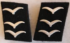 patte de col troupe pionnier, Ober-Gefreiter Luftwaffe  allemand 2e guerre 