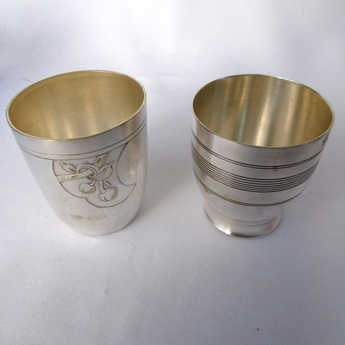 Lot timbales en metal - lot,