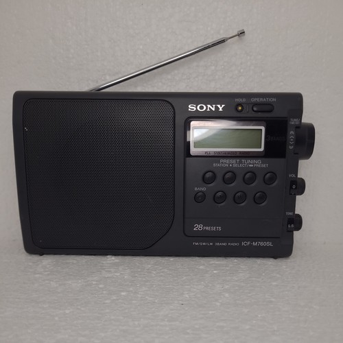 Radio portable lw - fm/sw/lw, sony