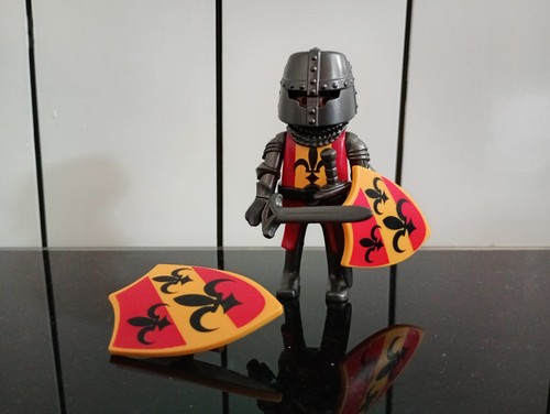 Lot playmobil chevalier du - lot,