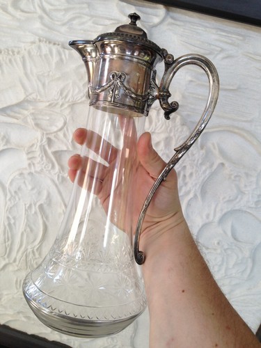 Broc carafe verre xix - broc,
