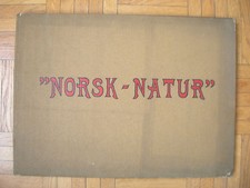 LIVRE : NORSK NATUR BENNETT’S – NORVEGE NATURE NORWAY NORGE – PHOTOS VERS 1900