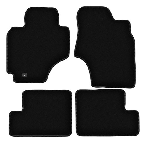 Tapis sol velours noir - sol,