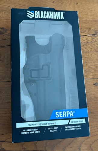 Blackhawk serpa black duty - black,