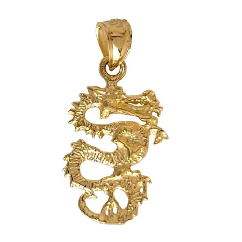 Pendentif charme 3d dragon - pendentif,