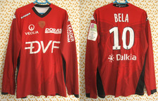Maillot Dijon DFCO Kappa #10 porté Jérémie Bela vintage jersey Football - L
