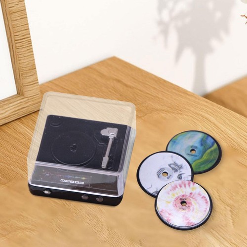 Mini tourne disque miniature - tourne-disque,