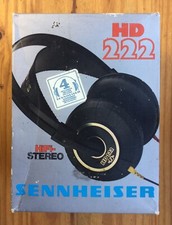 Vintage Casque Audio Sennheiser HD 222 en Boite D'origine