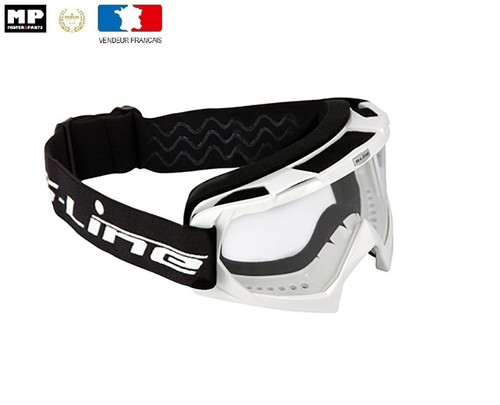 Lunette cross blanc masque - lunette,