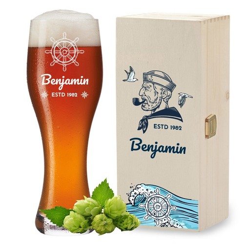 Verre bière blanche - verre,